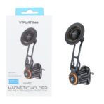هولدر گوشی موبایل دریچه کولری VIPLATINA مدل VH40 - مشکی - Image 3