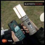 اسپیکر بلوتوثی و چراغ قوه قابل حمل کربی مدل Y225 POWERBANK&CAMPING LIGHT - Image 2