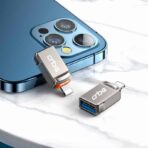 مبدل USB OTG به لایتنینگ کربی مدل CR-W101 - Image 5