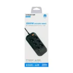 چند راهی برق KINGSTAR با 6 پریز مدل KPS-5105 (سری Defender) - Image 2