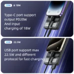 پاوربانک وایرلس یسیدو مدل YP57 ظرفیت 10000 میلی آمپر ساعت - Image 7