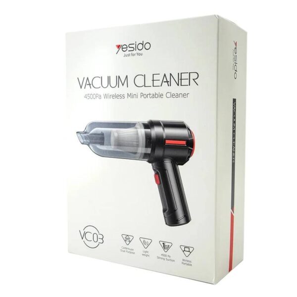 جارو شارژی دستی یسیدو مدل   VC03 Duster Vacuum