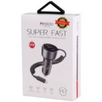 شارژر فندکی فست شارژ یسیدو مدل Y57 3A QC3.0 PD 50W - Image 3