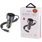شارژر فندکی فست شارژ یسیدو مدل Y57 3A QC3.0 PD 50W