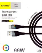 کابل شارژ USB به USB-C گرند مدل GK-18 طول 1 متر