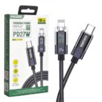 کابل تایپ سی به آیفون (Type-C to Lightning) کاکوسیگا (KAKUSIGA) طول 1 متر مدل KSC-971
