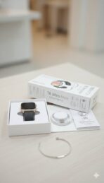 ساعت هوشمند تسکو مدل TSW8 ULTRA MAX با بدنه فلزی و بند سیلیکونی ضد آب - Image 5