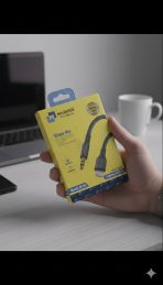 🎧 کابل تبدیل Lightning به جک 3.5 میلیمتری MAZARES مدل AX-96 - Image 2