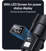 چراغ قوه شارژی یسیدو مدل TC11 نورافکن LED - Image 3