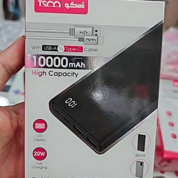پاور بانک پرتابل تسکو مدل TP 831L ظرفیت 10000 میلی آمپر